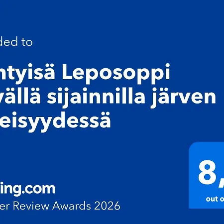 Viihtyisae Leposoppi Hyvaellae Sijainnilla Jaerven Laeheisyydessae