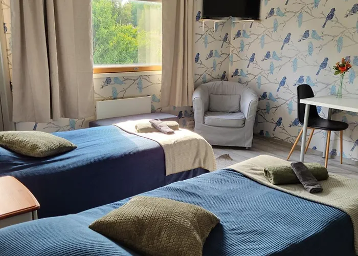 Viihtyisae Leposoppi Hyvaellae Sijainnilla Jaerven Laeheisyydessae *